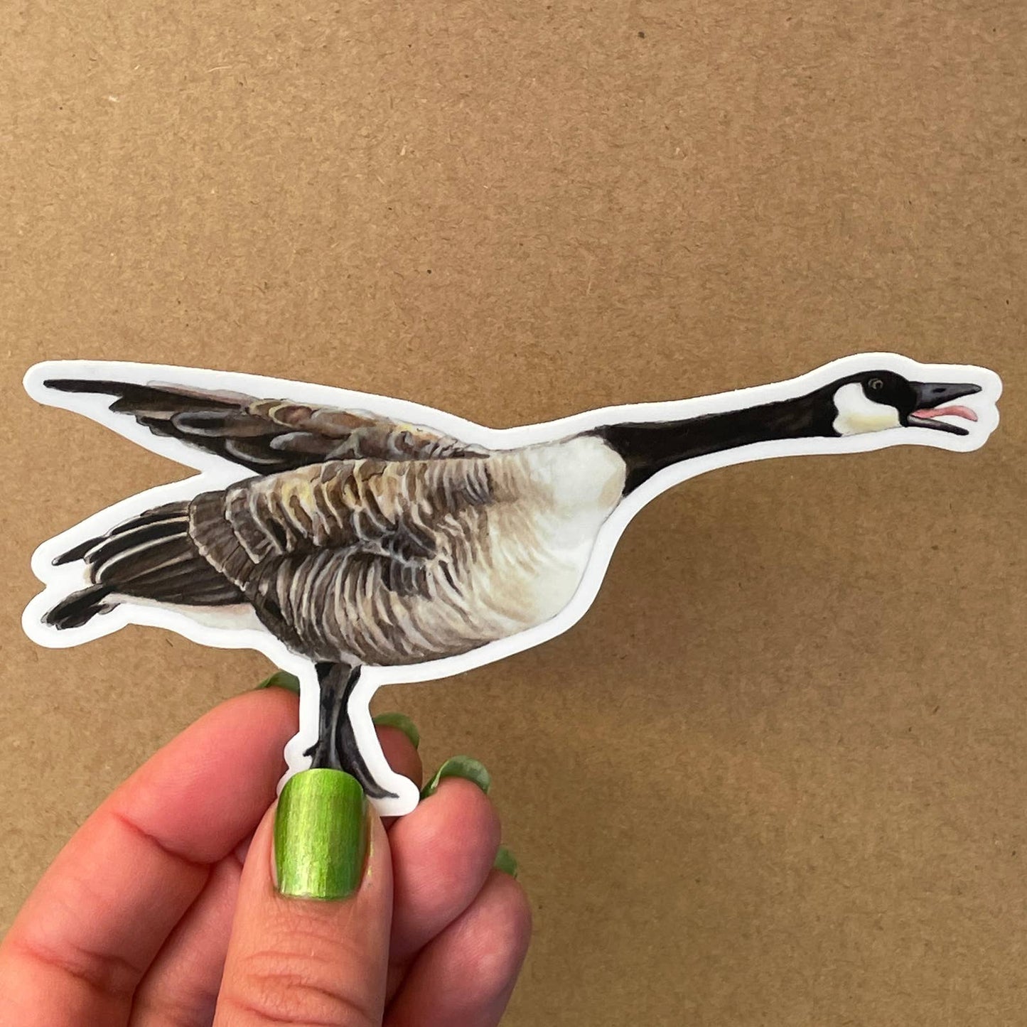 Canadian Goose #2 Vinyl STICKER