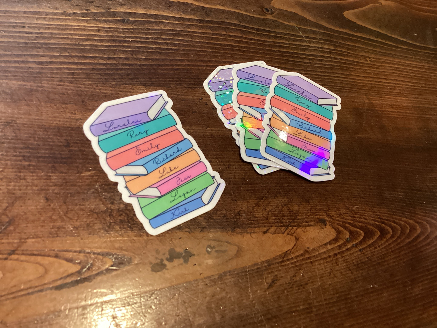 Book stack Gilmore girls