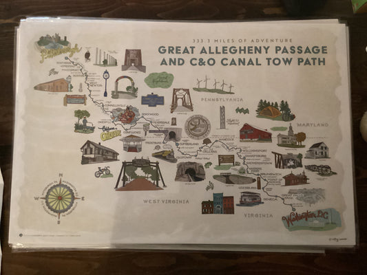 GAP and C&O Art Map