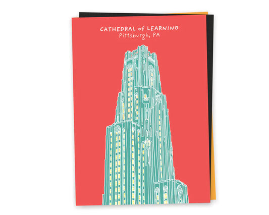 Cathedral of Learning Greeting Card