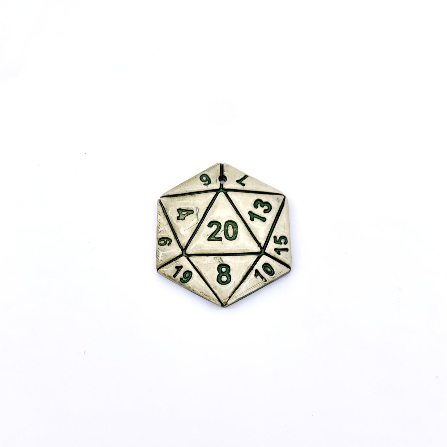 Ceramic D20 Ornament