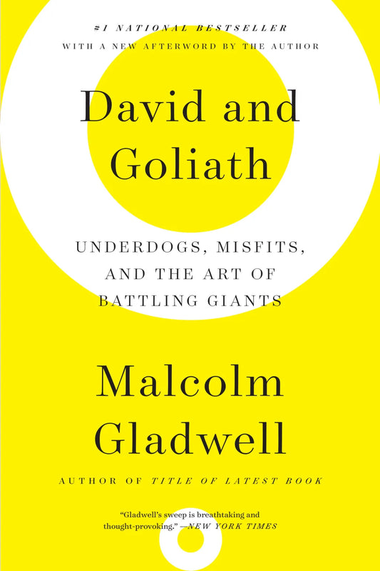 David and Goliath by Malcolm Gladwell (Paperback)