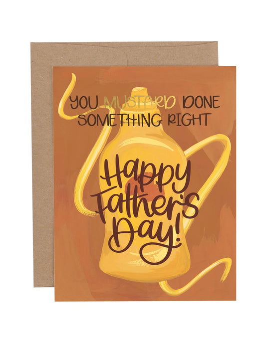 Mustard Father’s Day Card