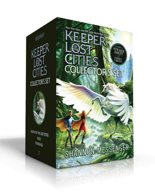 Keeper of the Lost Cities Collector's Set by Shannon Messenger (Books 1-3)