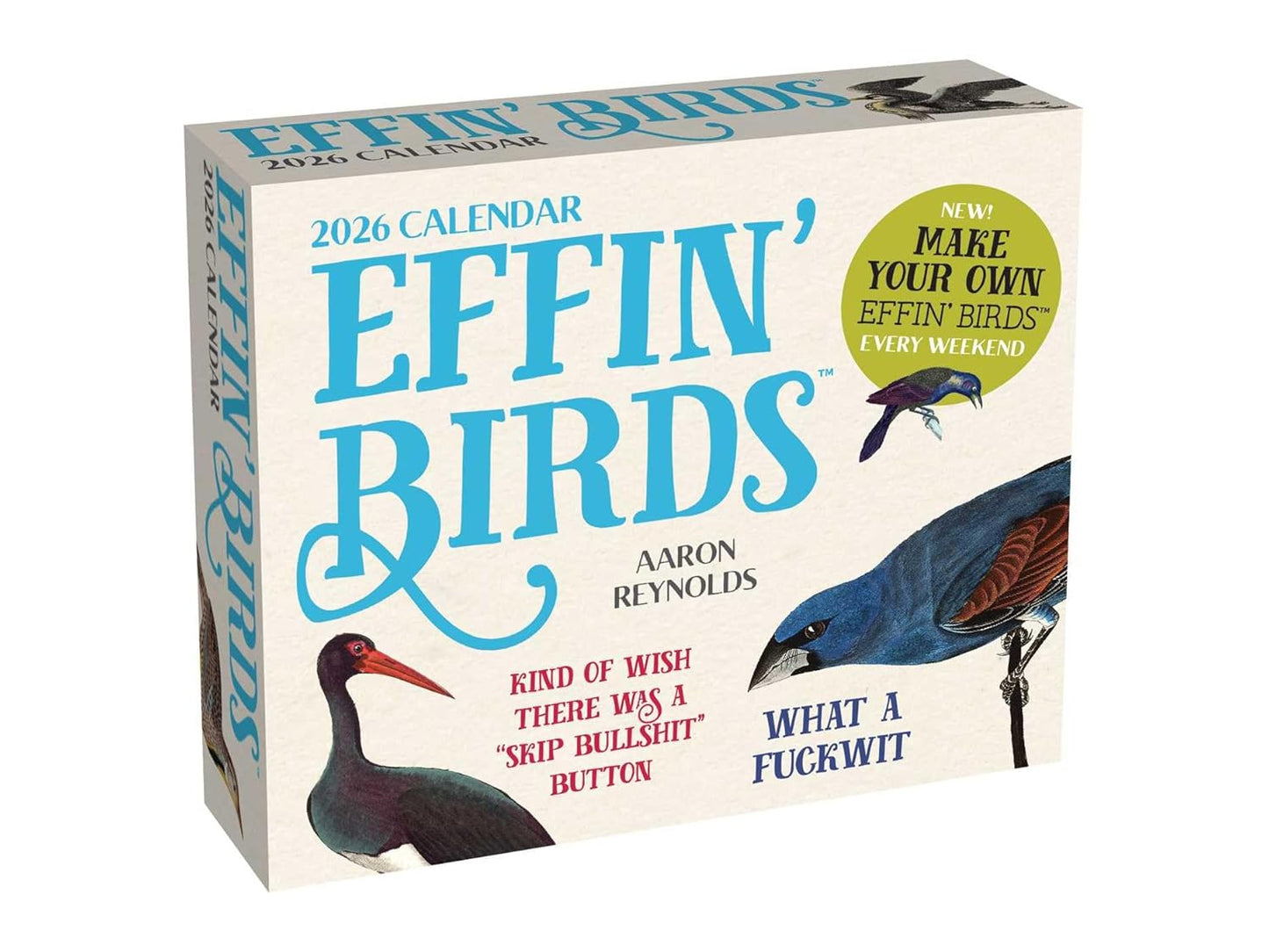 Effin Birds 2026 Calendar