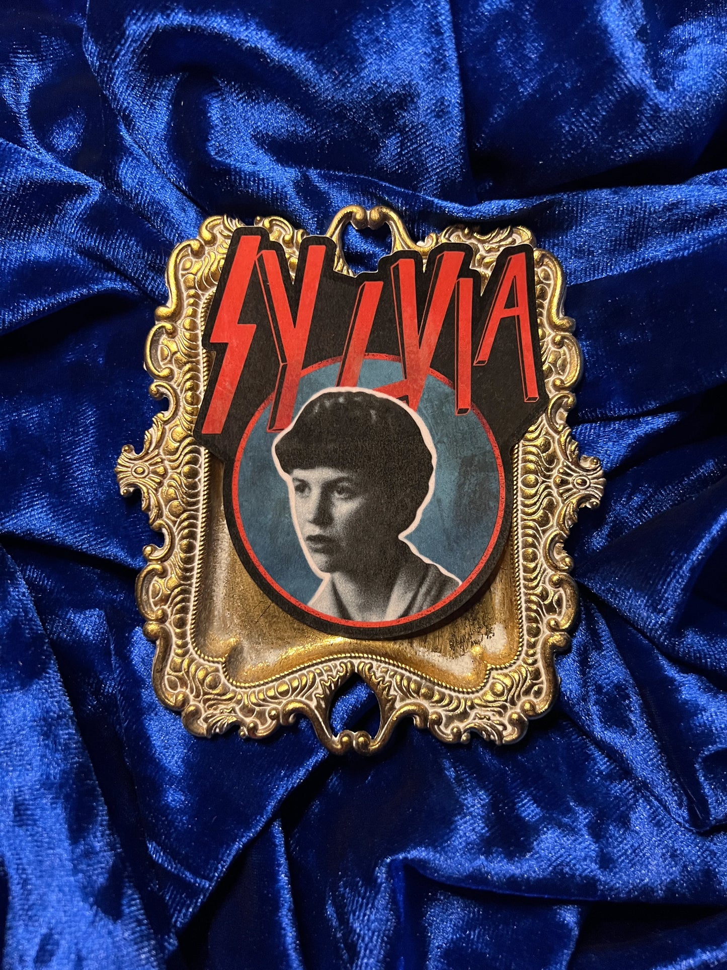 Sylvia Plath Sticker