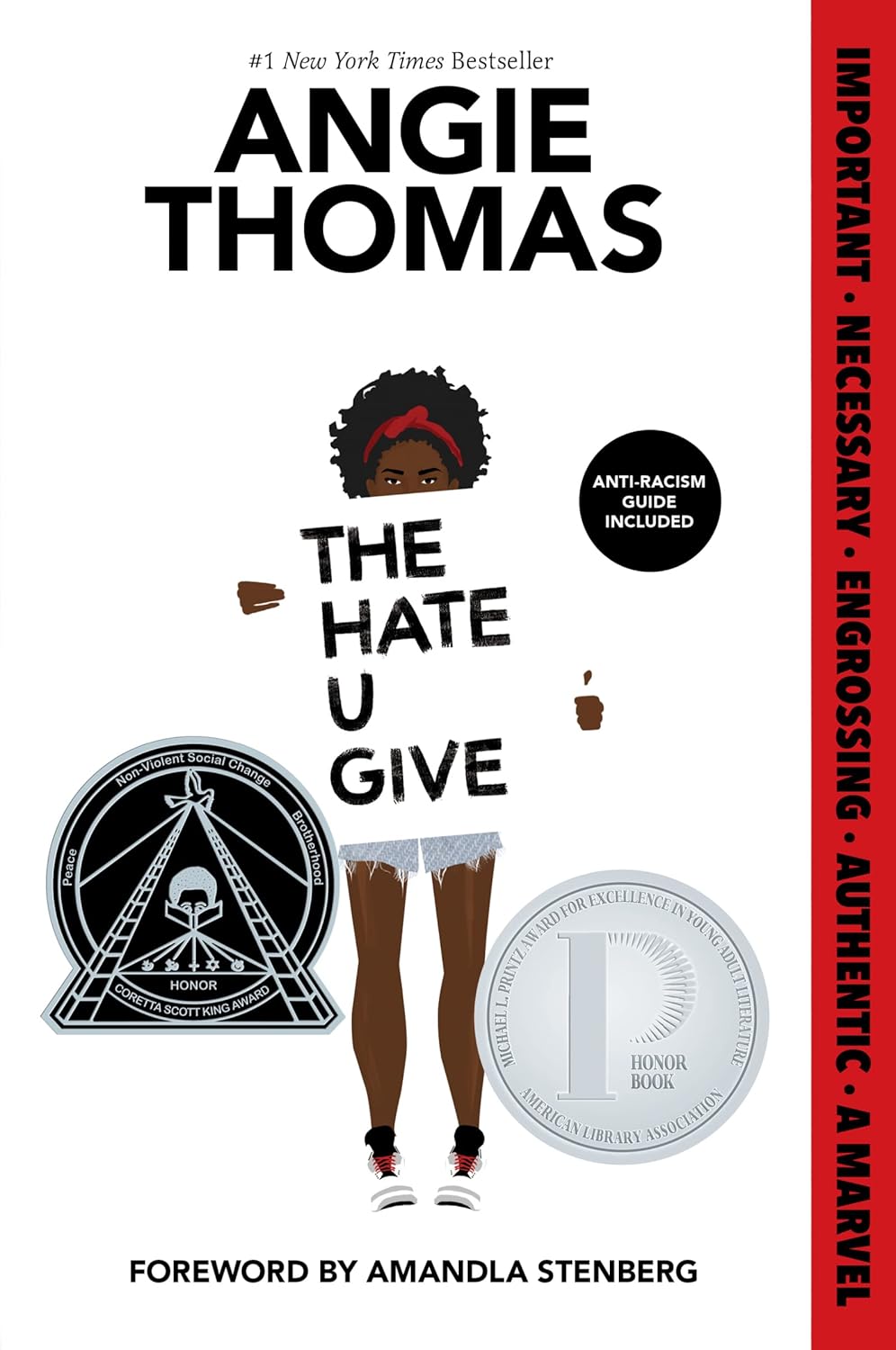 The Hate U Give by Angie Thomas (Paperback)