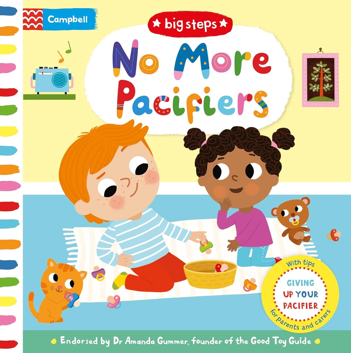 Big Steps: No More Pacifiers