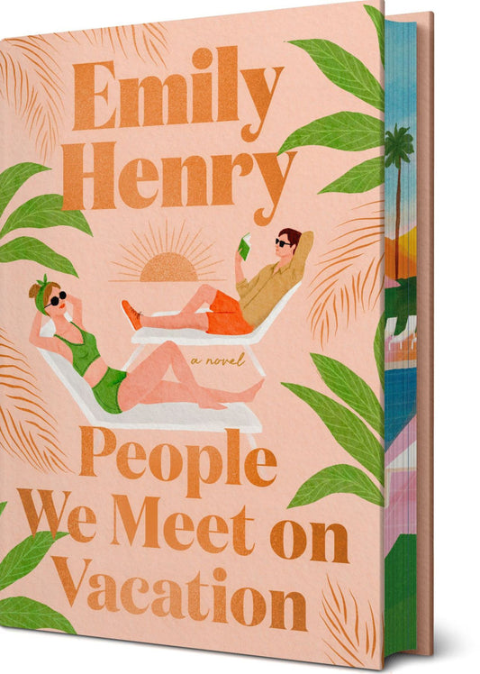 People We Meet On Vacation by Emily Henry (Deluxe Hardcover)