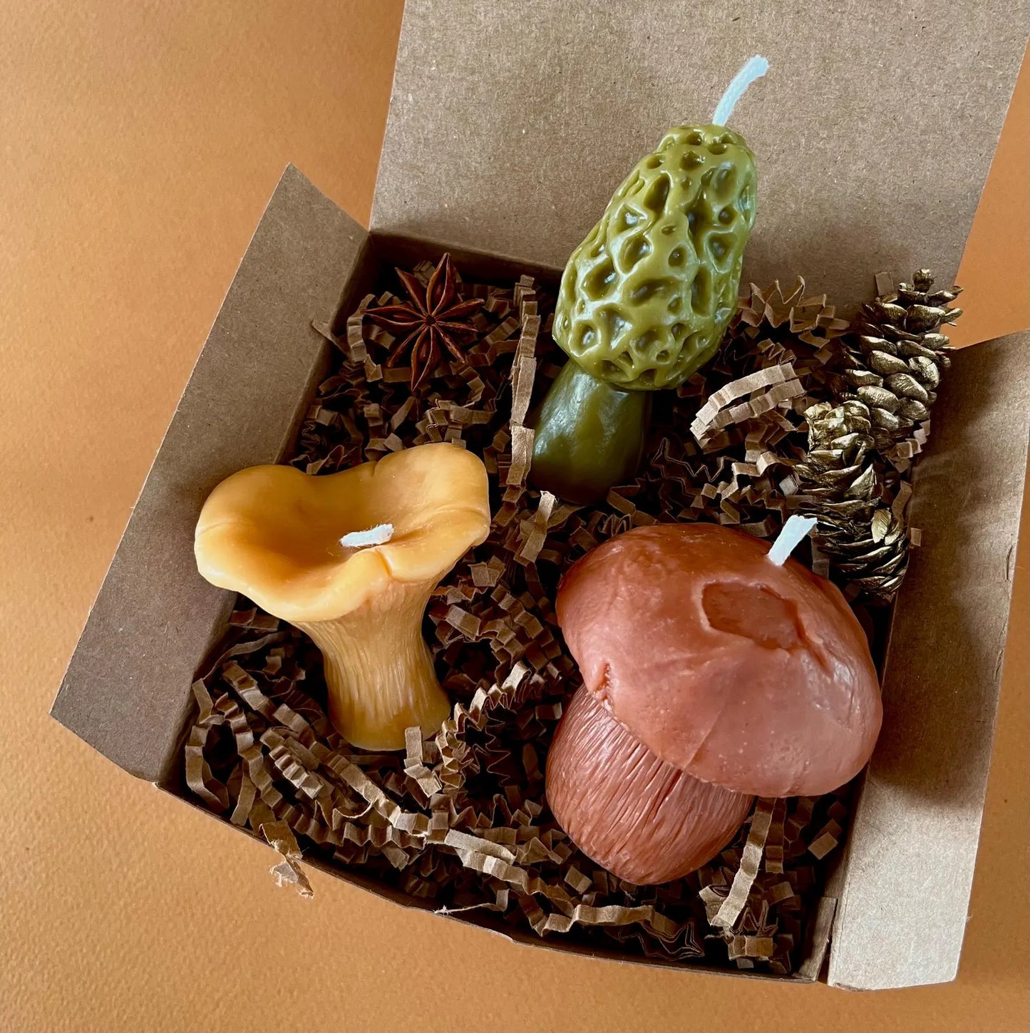 Mushroom Candle Box