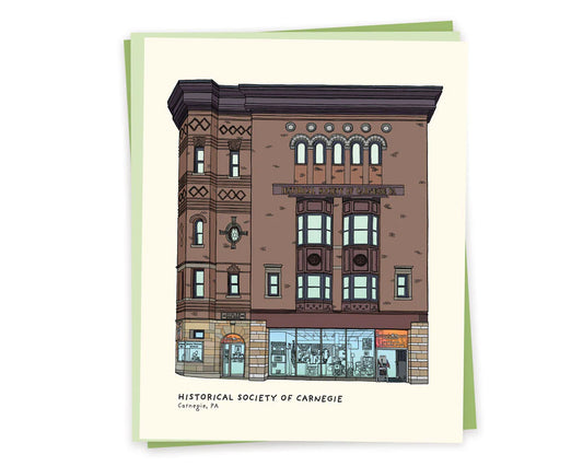 Historical Society of Carnegie Greeting Card