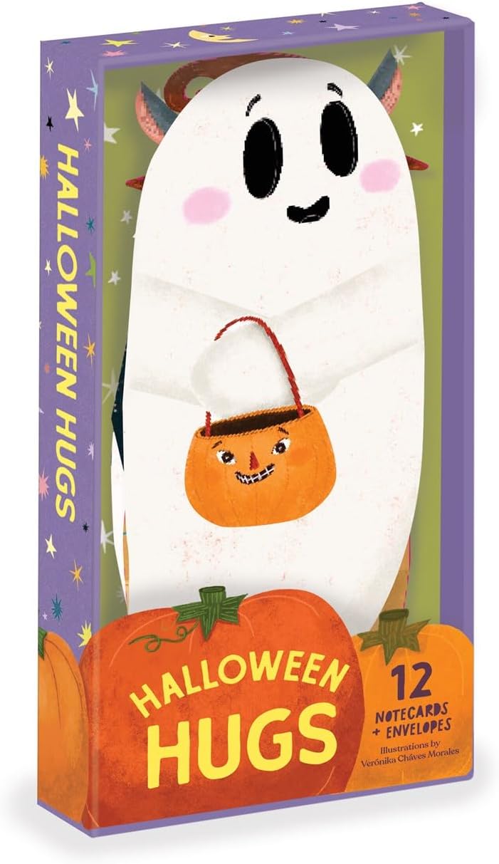 Halloween Hugs: 12 Notecards and envelopes