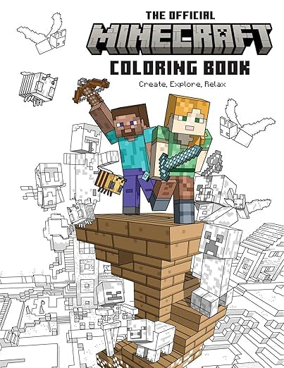 Minecraft Coloring Book