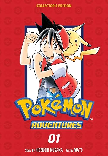 Pokémon adventures 01 by Hidenori Kusaka; Art by Mato