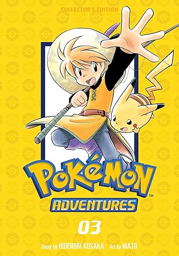 Pokémon adventures 03 by Hidenori Kusaka; Art by Mato