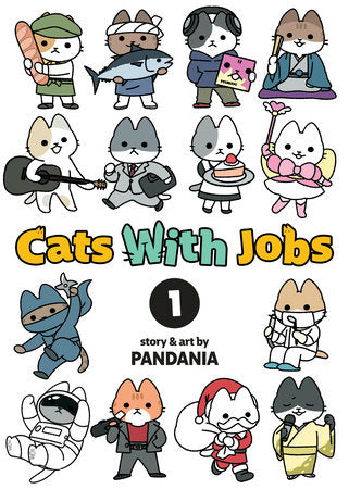 Cats with Jobs #1 by Pandania