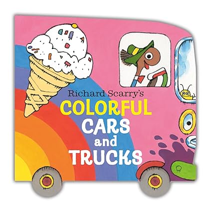 Colorful Cars and Trucks by Richard Scarry