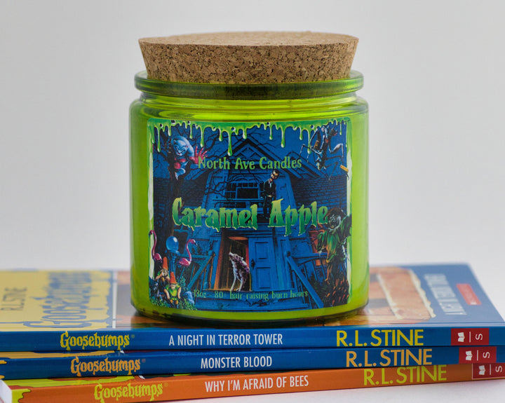 Goosebumps / Caramel Apple Scented Candle
