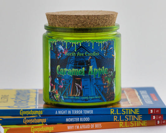 Goosebumps / Caramel Apple Scented Candle