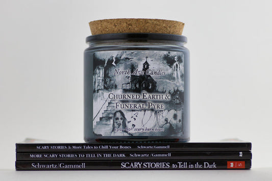 Scary Stories to Tell in the Dark / Churned Earth + Funeral Pyre Scented Candle