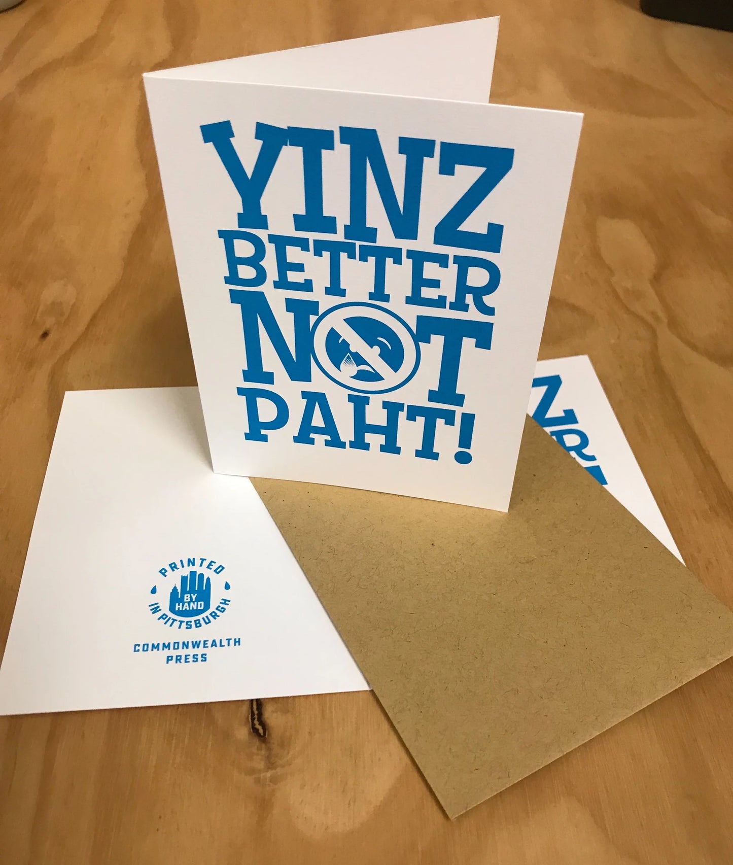 "Yinz Better Not Paht" Holiday Card (Commonwealth Press)