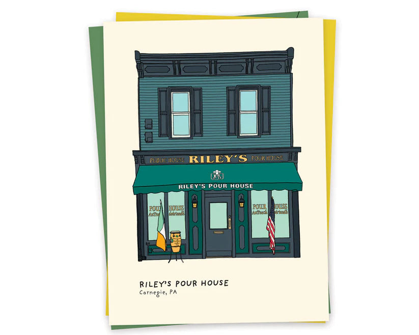 Riley's Pour House Greeting Card