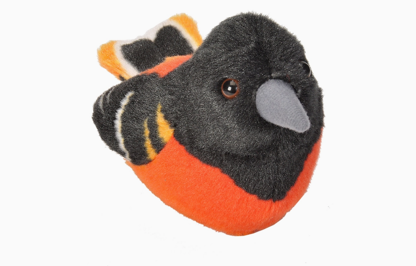Audubon Ii Baltimore Oriole Stuffed Animal W Sound 5.5"