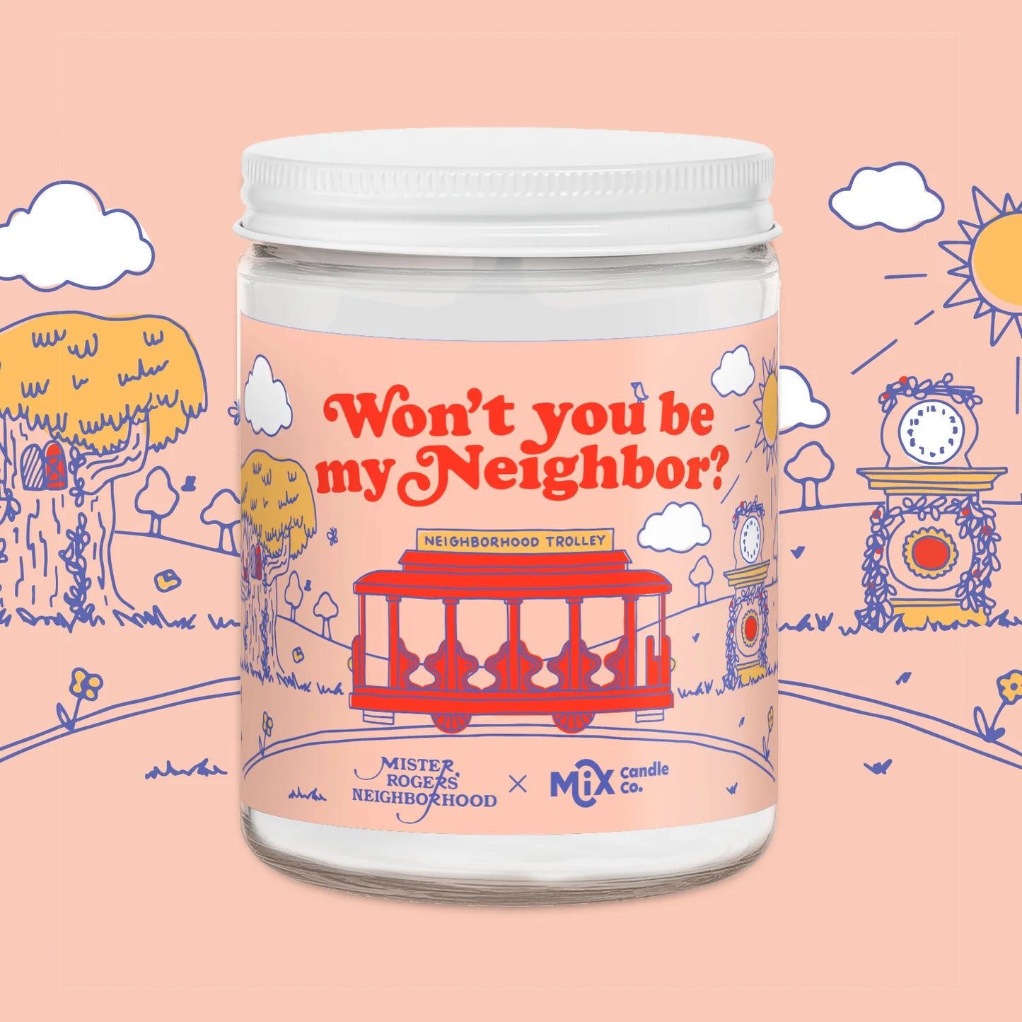 Won't You Be My Neighbor? 8oz Candle
