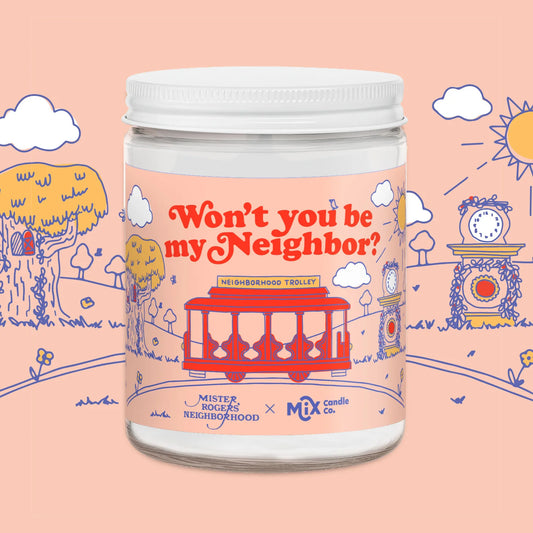 Won't You Be My Neighbor? 8oz Candle