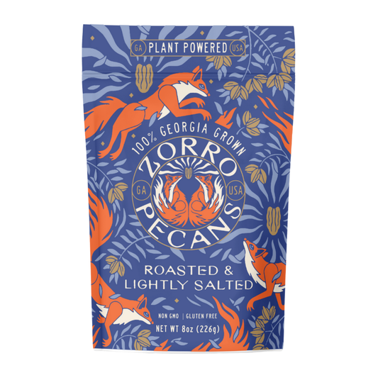 Zorro Pecans: Roasted and Lightly Salted