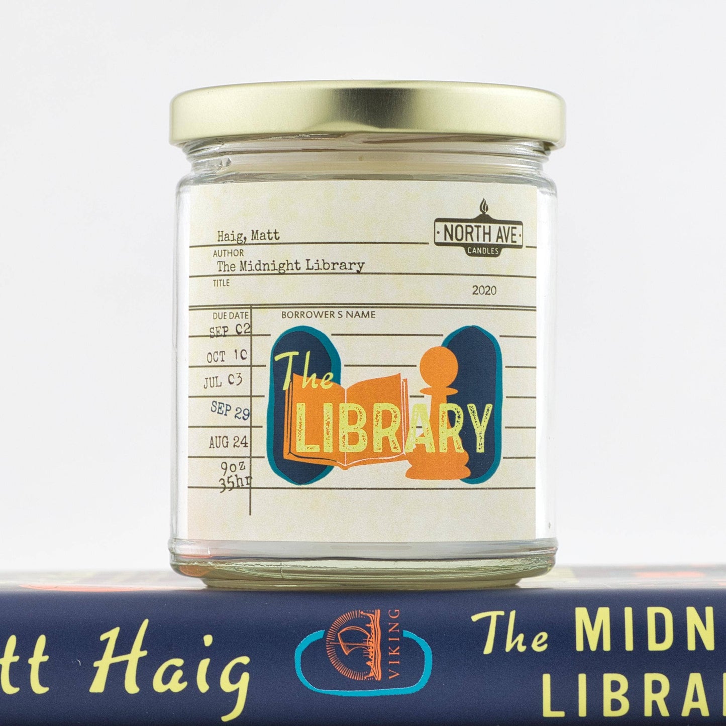 The Midnight Library Candle (9 oz.)