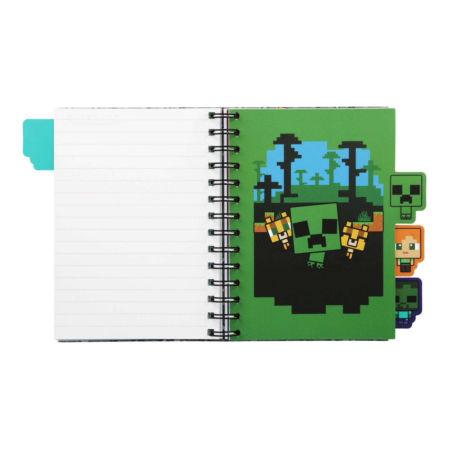 Minecraft Notebook with Dividers