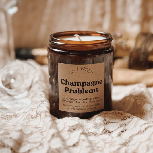 Champagne Problems Candle