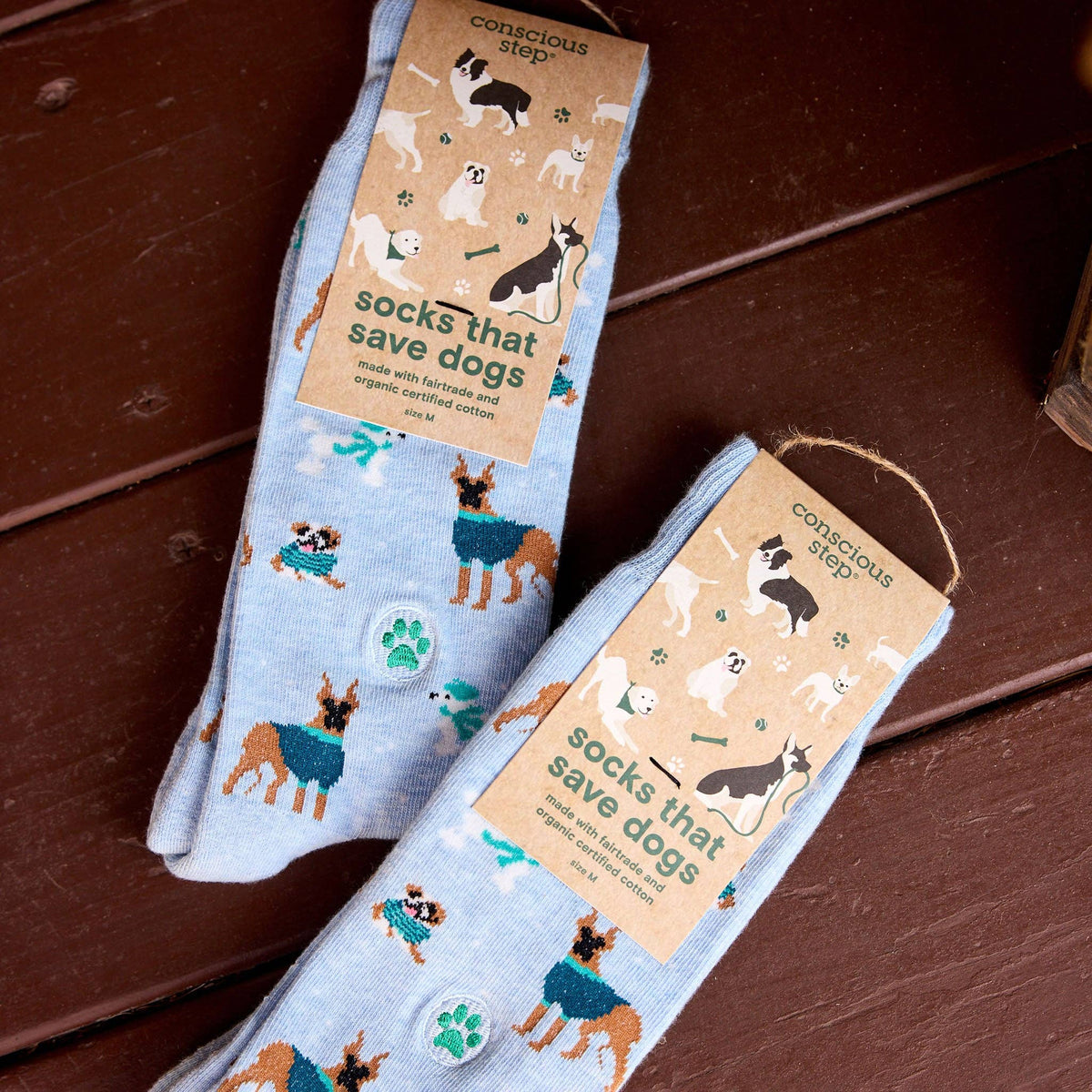 Socks that Save Dogs | Blue Dogs - Gifts for Dog Lovers