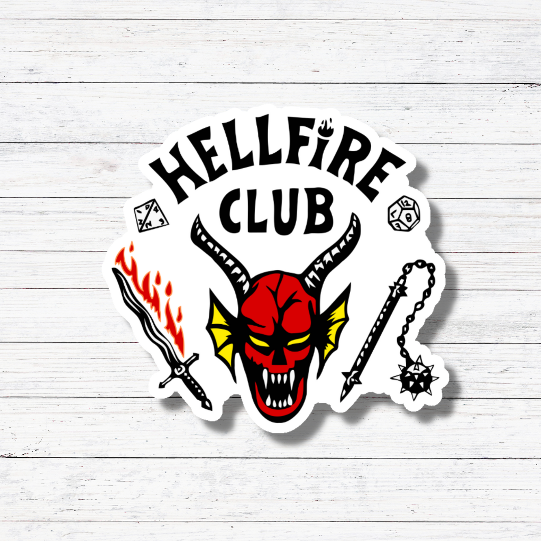 Hellfire Club-Stranger Things Sticker