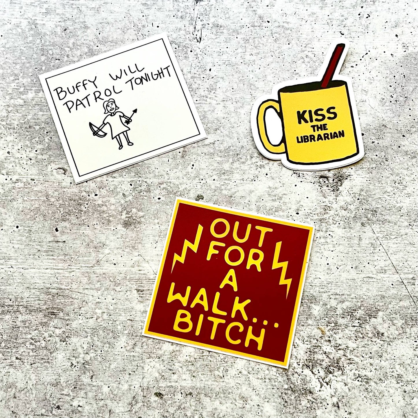 Buffy will Patrol Tonight Sticker Halloween