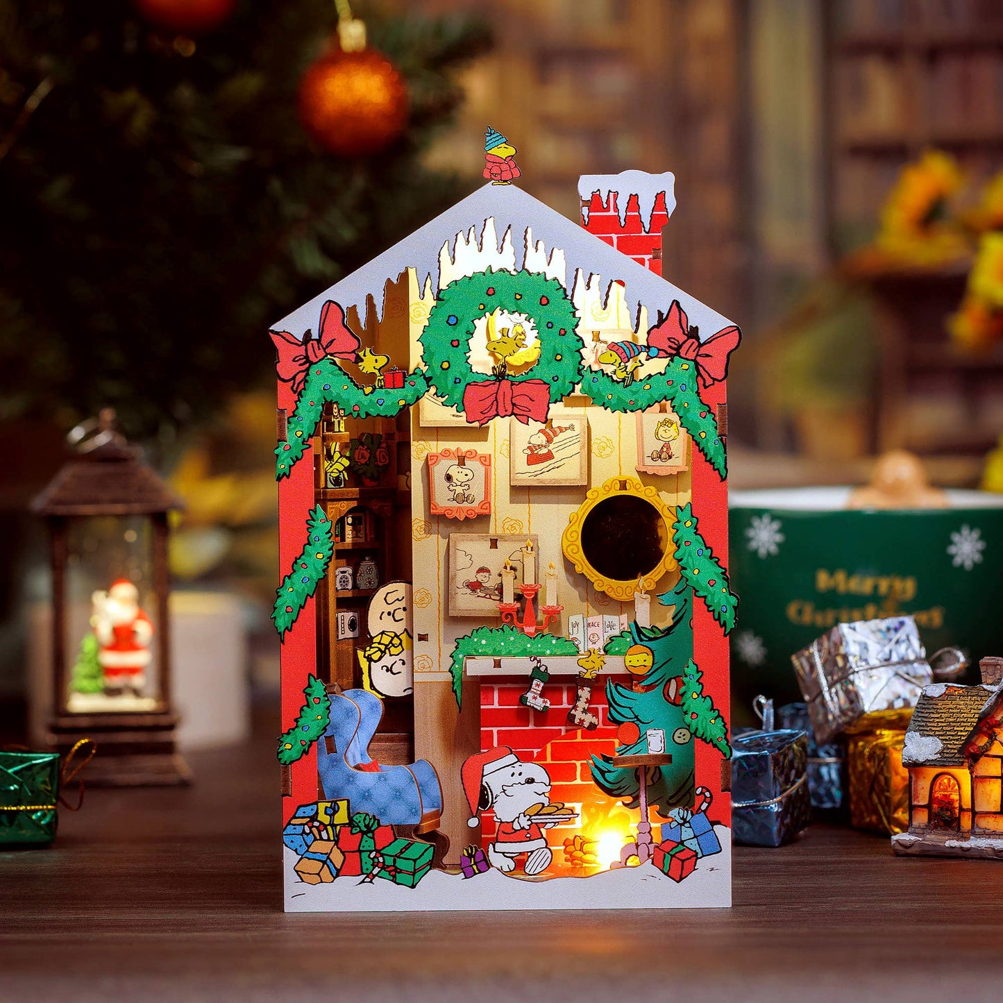Peanuts Christmas - DIY Book Nook Kit