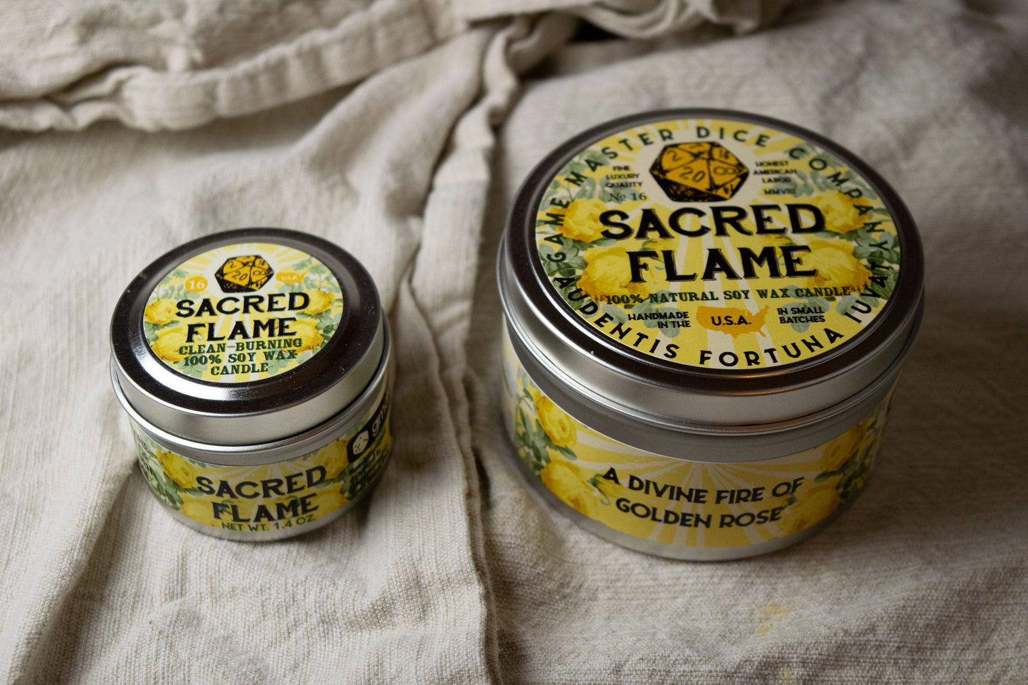 Sacred Flame Gaming Candle