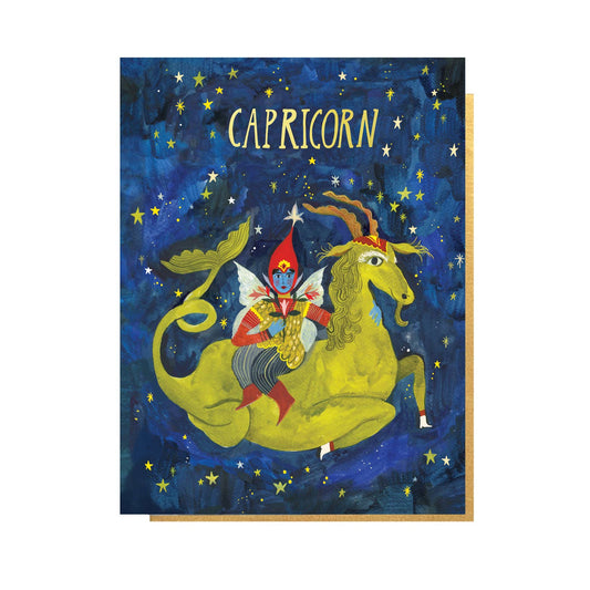 ASTROLOGY SIGN CAPRICORN Greeting Card