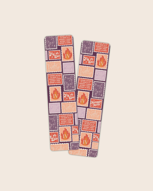 Fourth Wing Stamps Bookmark