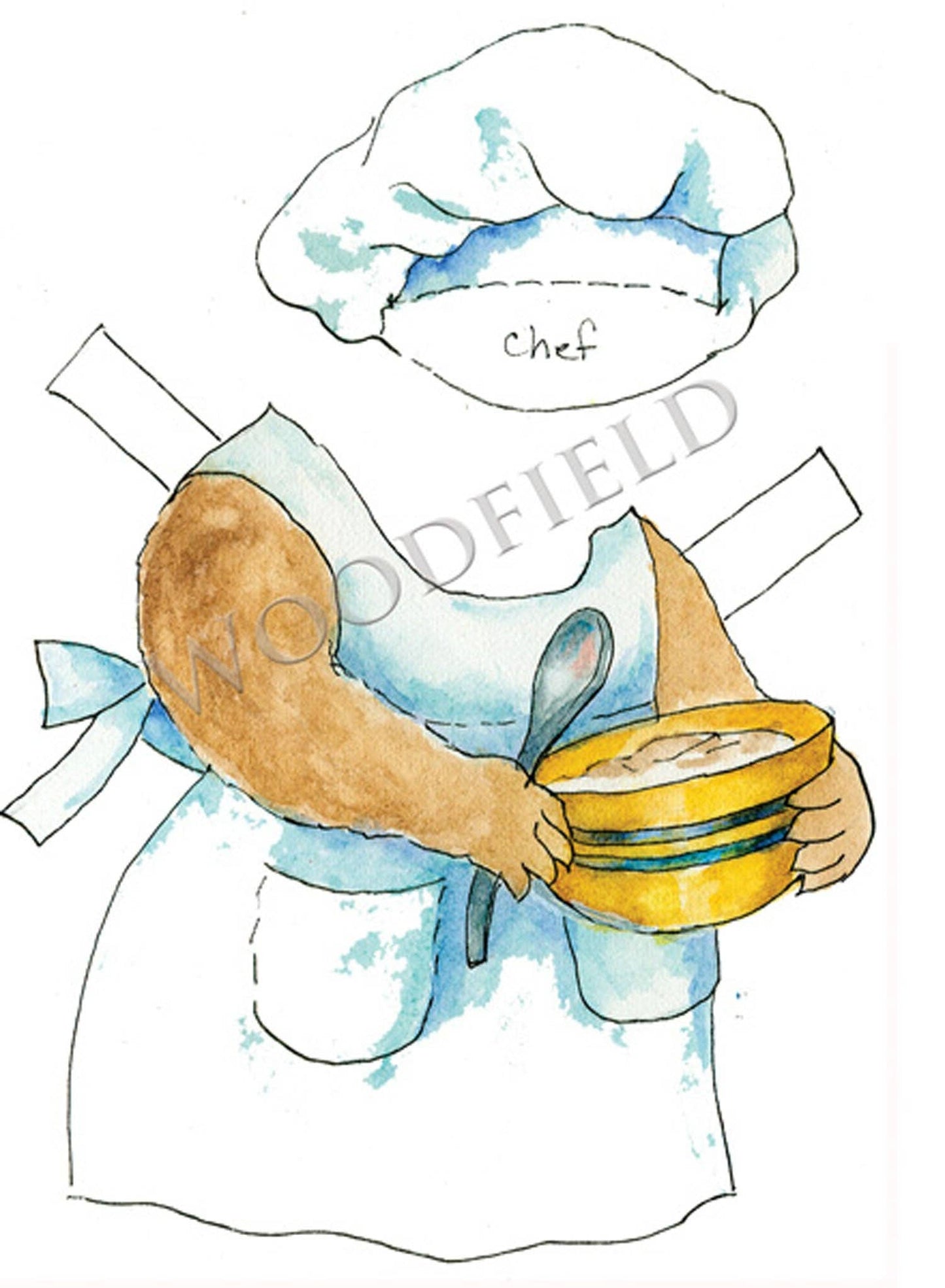 #3001 - Lou-Lou Rabbit Paper Doll Kit