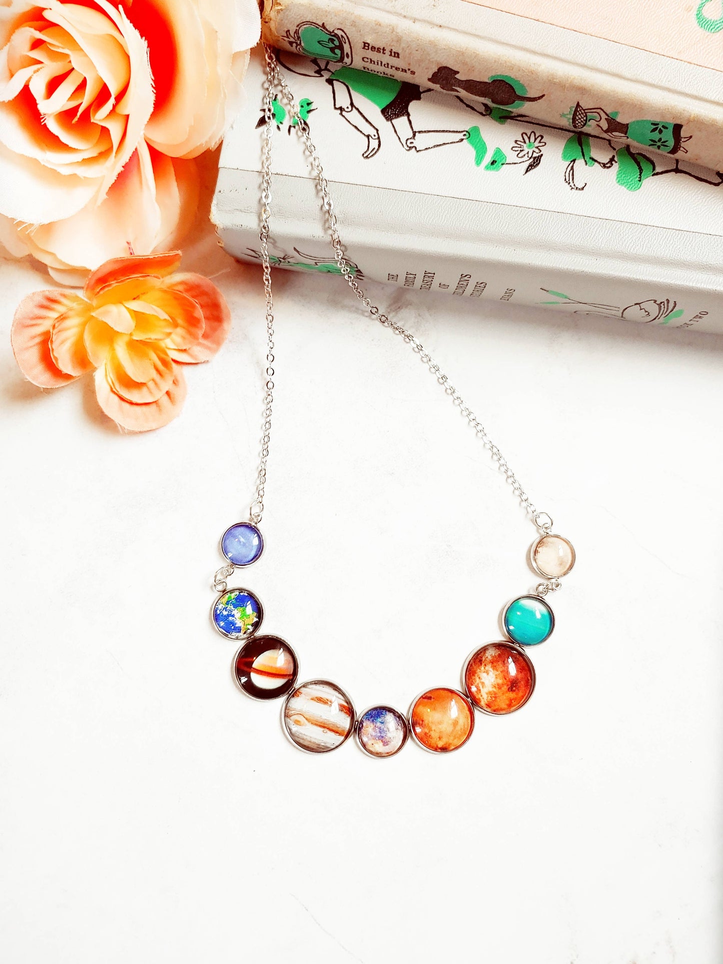 Solar System Necklace