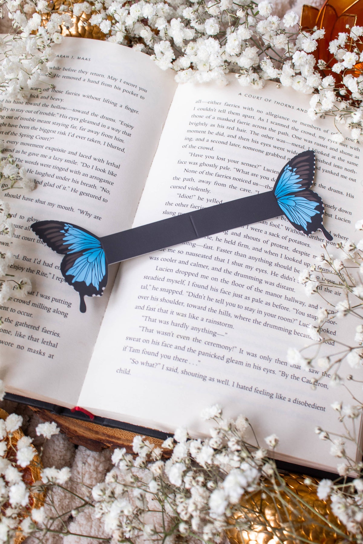 3D Ulysses Butterfly Wings Die-Cut Bookmark
