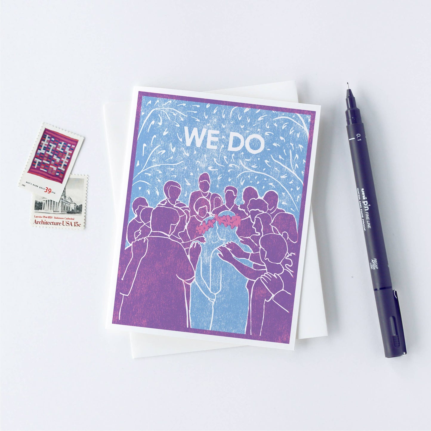 We Do Letterpress Card