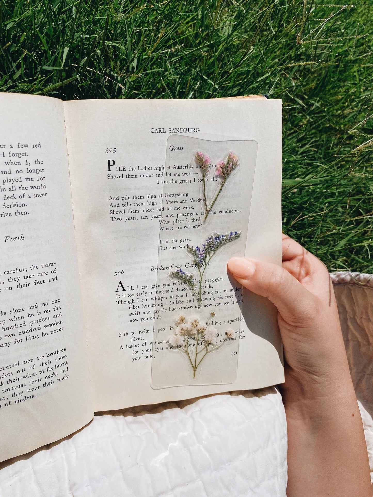 Elizabeth Bennet Page Petal Bookmark
