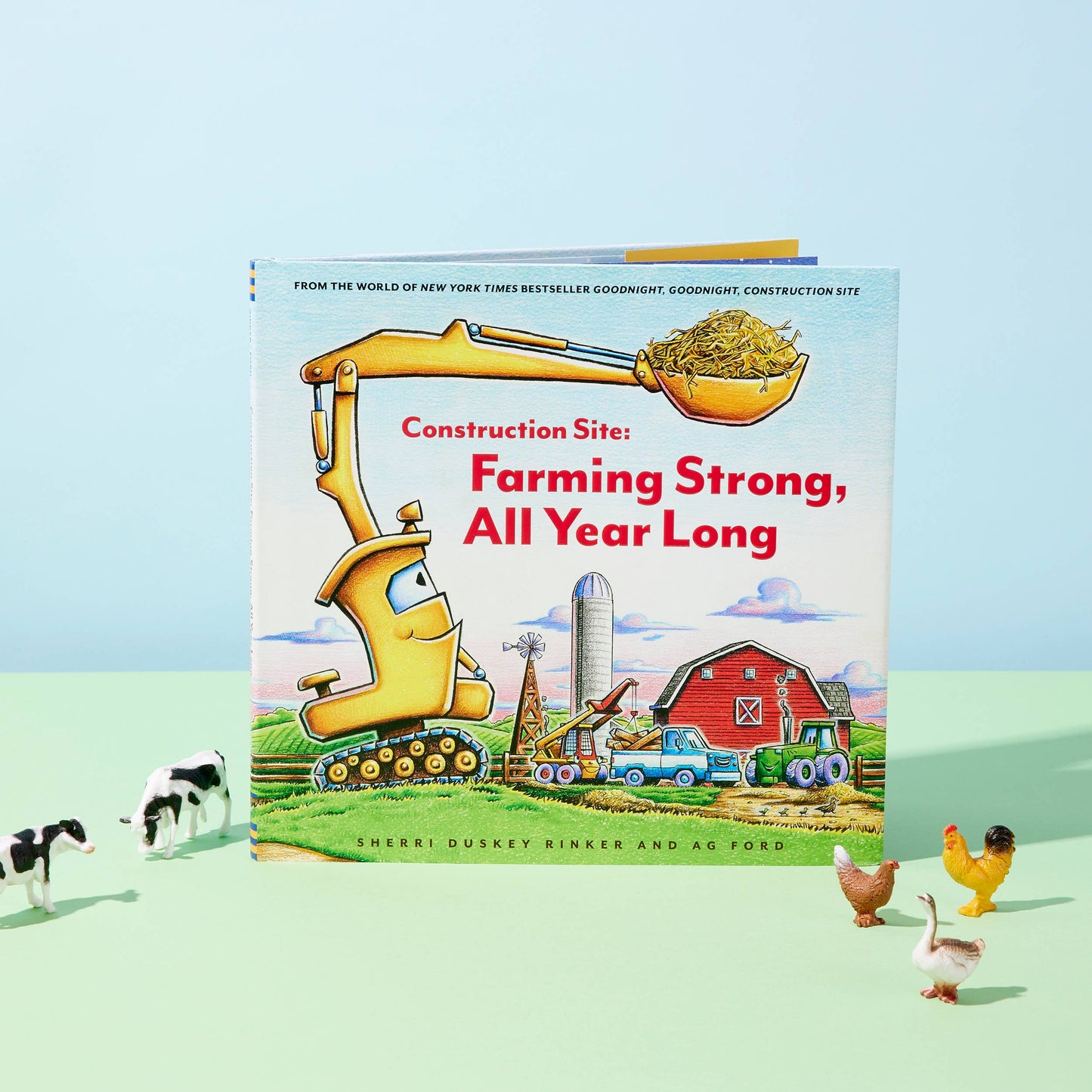 Construction Site: Farming Strong  All Year Long