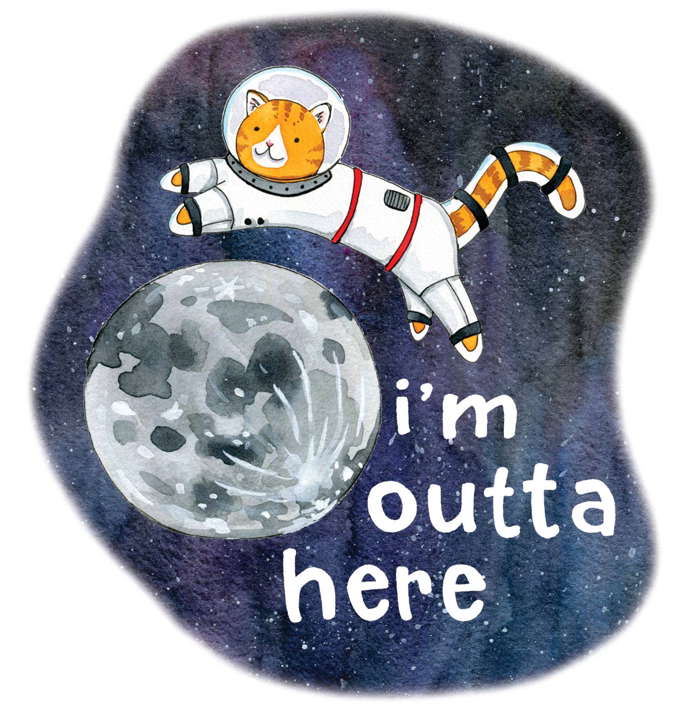 I'm Outta Here Sticker