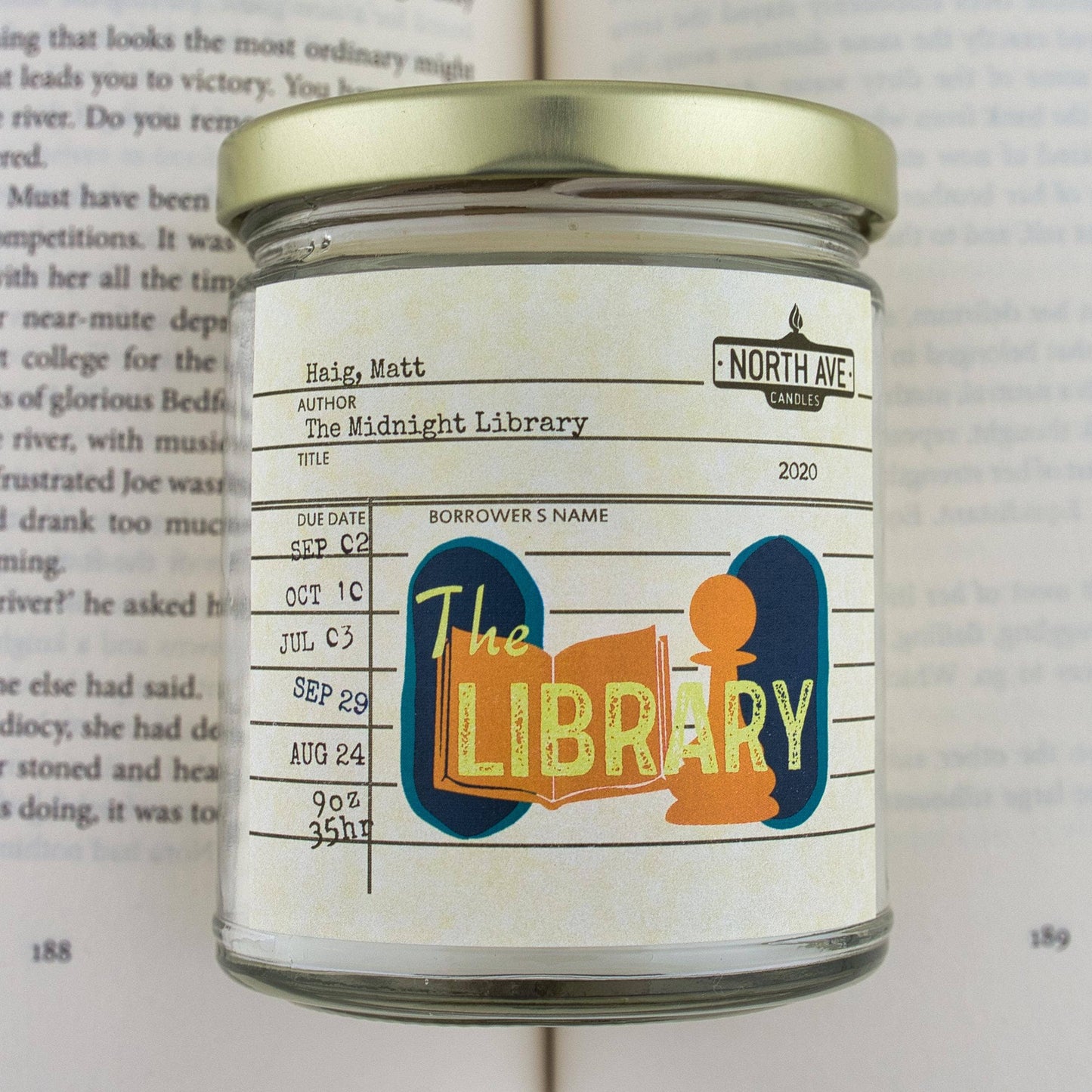 The Midnight Library Candle (9 oz.)