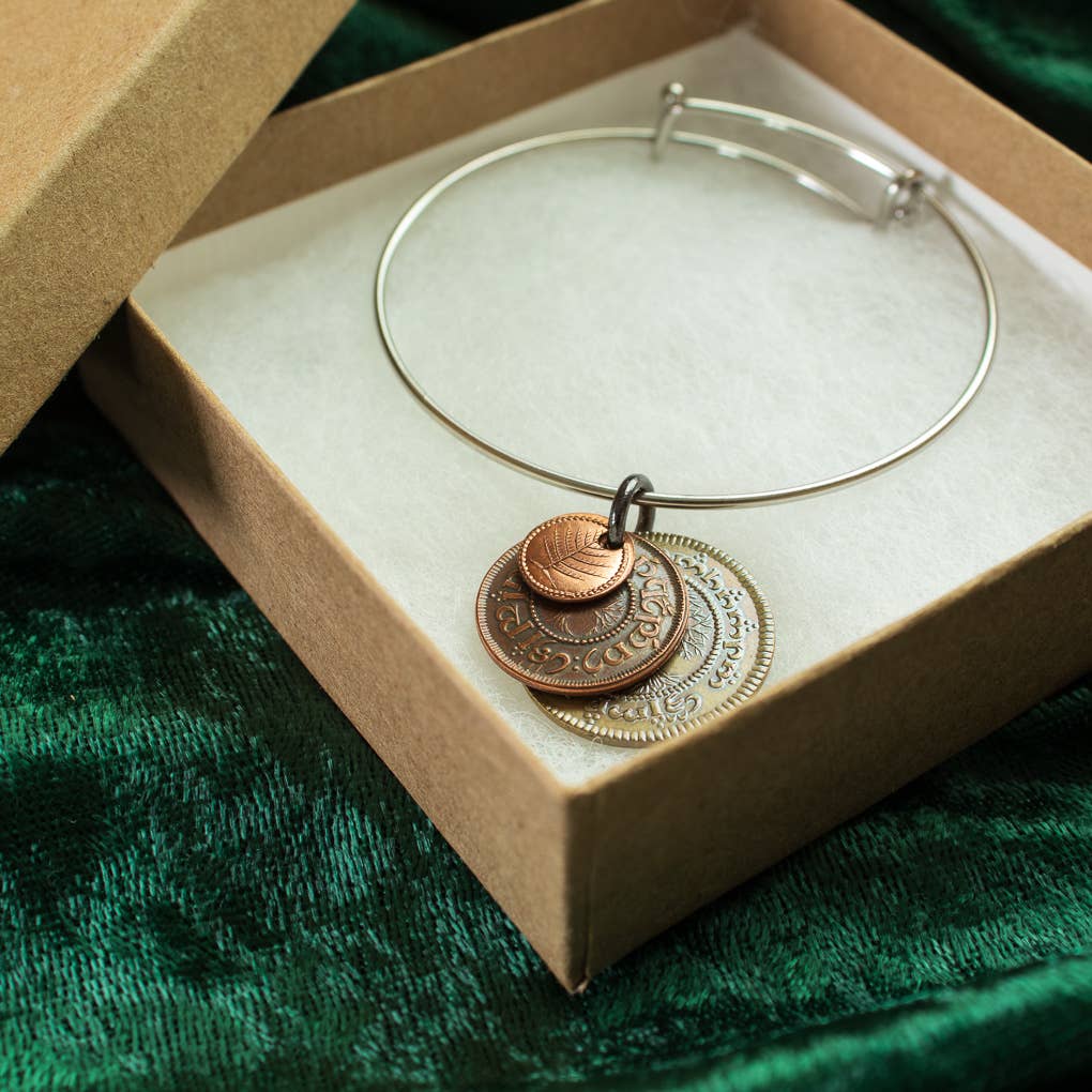 MIDDLE-EARTH™ Layered Coin Bracelet