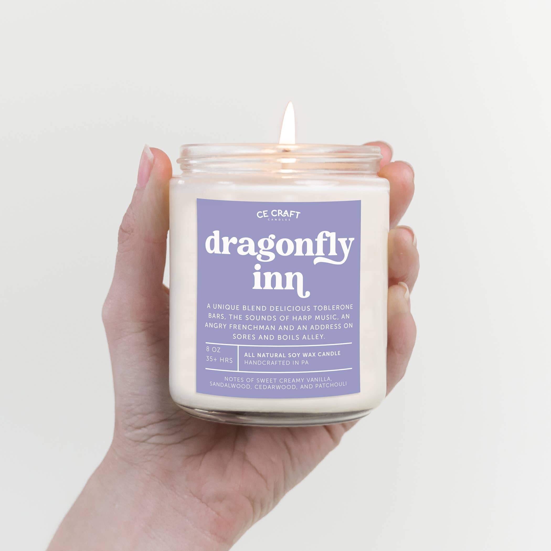Dragonfly Inn Scented Gilmore Girls Candle - Thumbnail 3